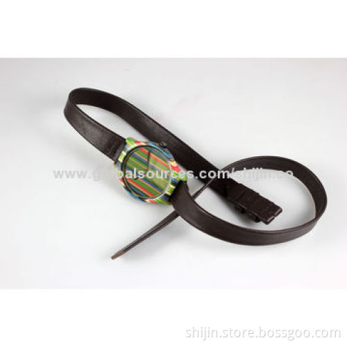 Wooden long strap watch 2014 fashionable, CE-approved